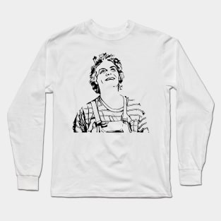 Mac DeMarco Black and White Illustration Long Sleeve T-Shirt